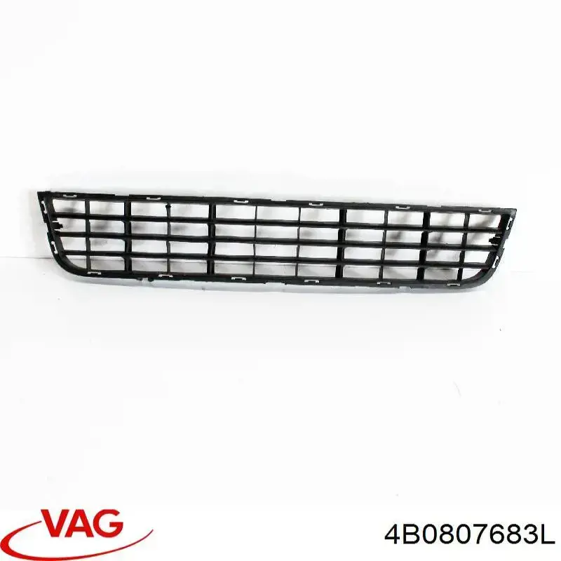 Rejilla de ventilación, paragolpes delantero, central VAG 4B0807683L precio, desde 21,39 EUR
