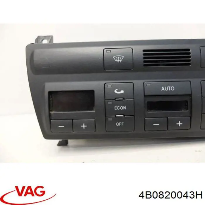 4B0820043H VAG unidad de control, calefacción/ventilacion