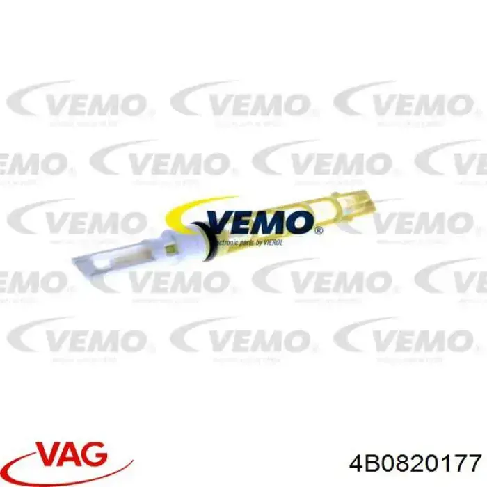 Válvula TRV del aire acondicionado 4B0820177 VAG