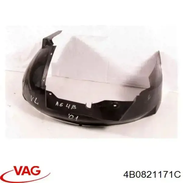 Guardalodos interior izquierdo, guardafango delantero VAG 4B0821171C precio, desde 32,17 EUR