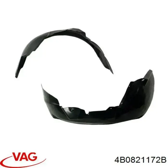 Guardabarros interior derecho, aleta delantera VAG 4B0821172B precio, desde 19,72 EUR
