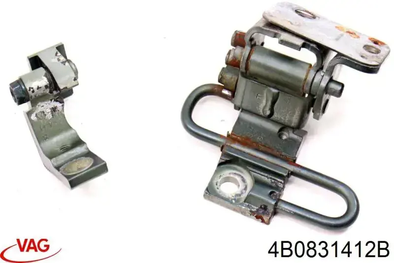 4B0831412B VAG Bisagra de la puerta delantera derecha