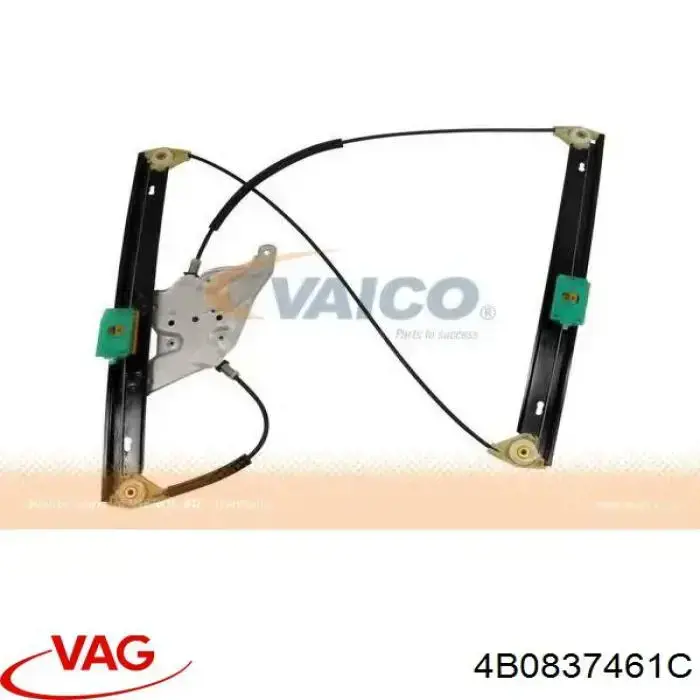 Mecanismo elevalunas delantero izquierdo VAG 4B0837461C precio, desde 43,84 EUR