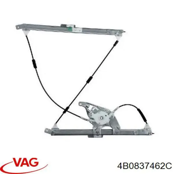 Mecanismo de elevalunas, puerta delantera derecha 4B0837462 VAG