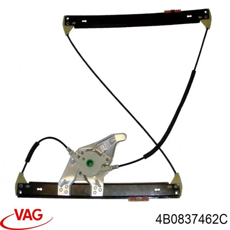 Mecanismo de elevalunas, puerta delantera derecha 4B0837462 VAG