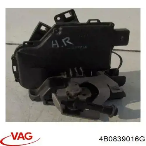 Cerradura de la puerta trasera derecha VAG 4B0839016G precio, desde 36,59 EUR