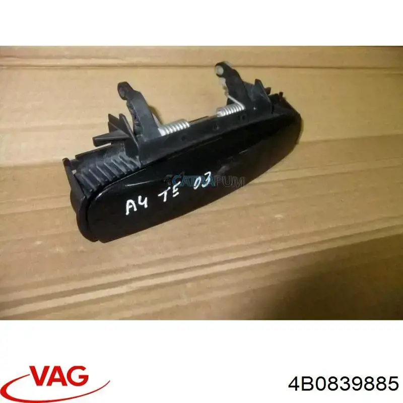 4B0839885 VAG Soporte de manija exterior de puerta derecha