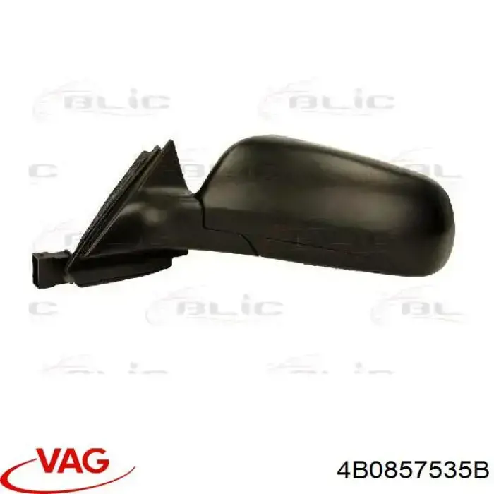 Cristal de Retrovisor Exterior Izquierdo VAG 4B0857535B