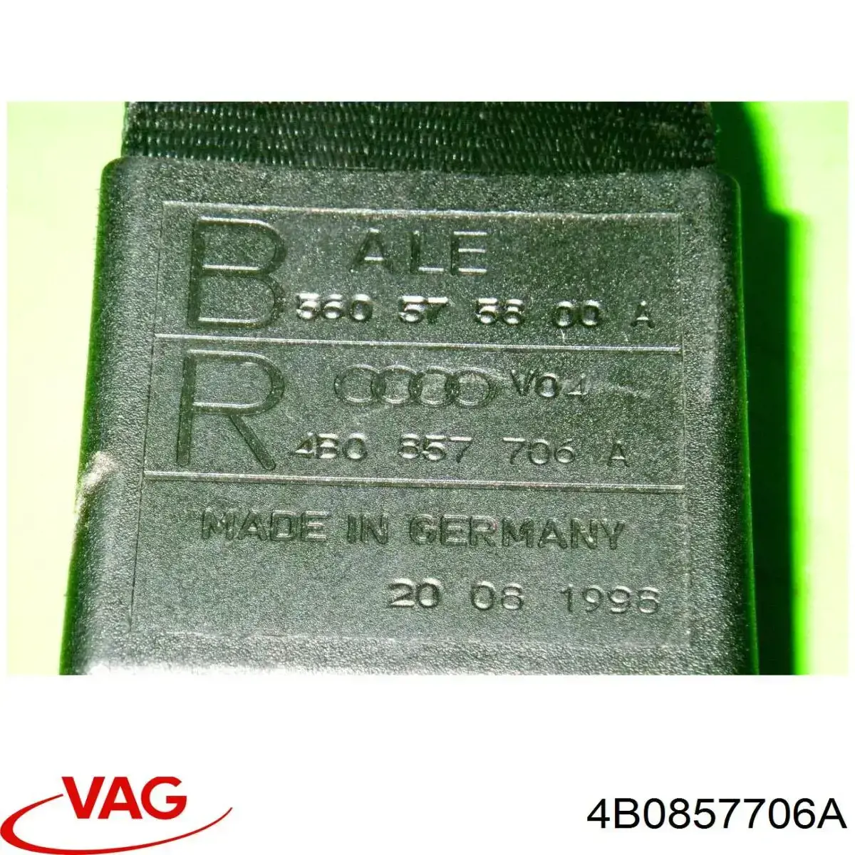 Cinturón de seguridad delantero derecho VAG 4B0857706A precio, desde 39,20 EUR