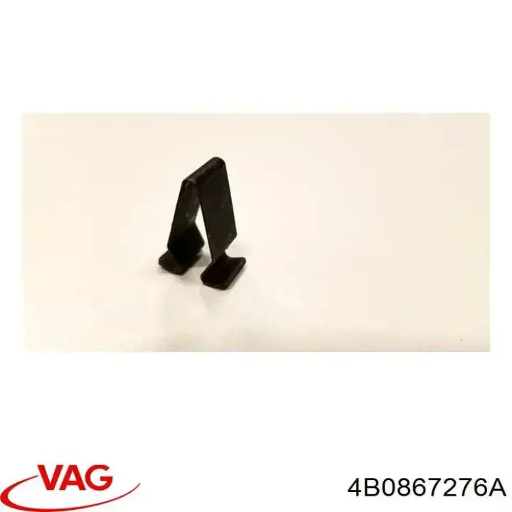 4B0867276A VAG clip de tapicería de tapa de maletero