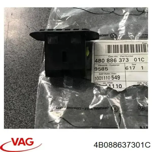 Comprar 4B0886373 VAG Fijador de asiento trasero