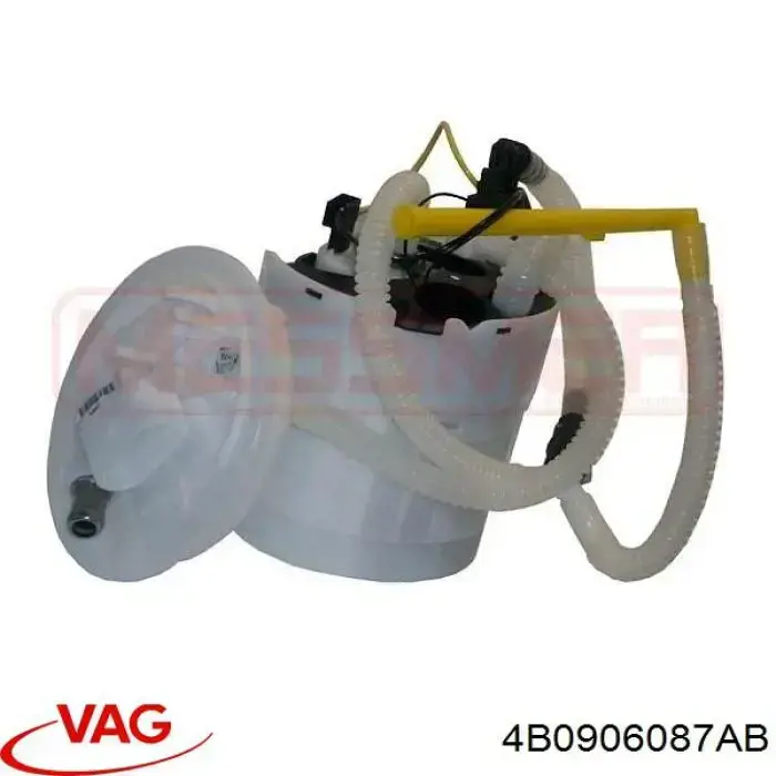 4B0906087AB VAG Módulo de alimentación de combustible