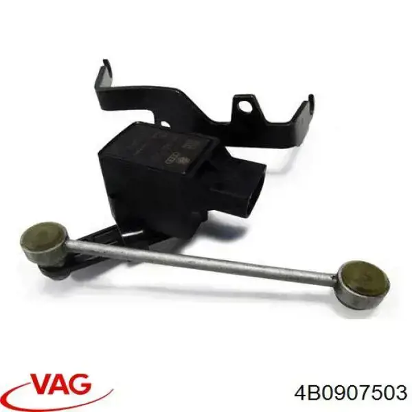 Sensor de nivel de carrocería delantero izquierdo 4B0907503 VAG