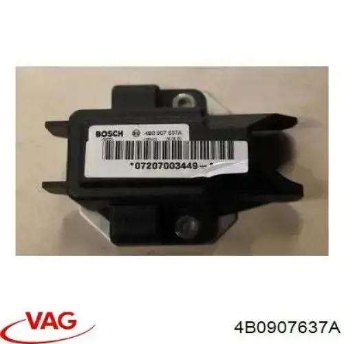 Sensor de Aceleracion lateral (esp) VAG 4B0907637A
