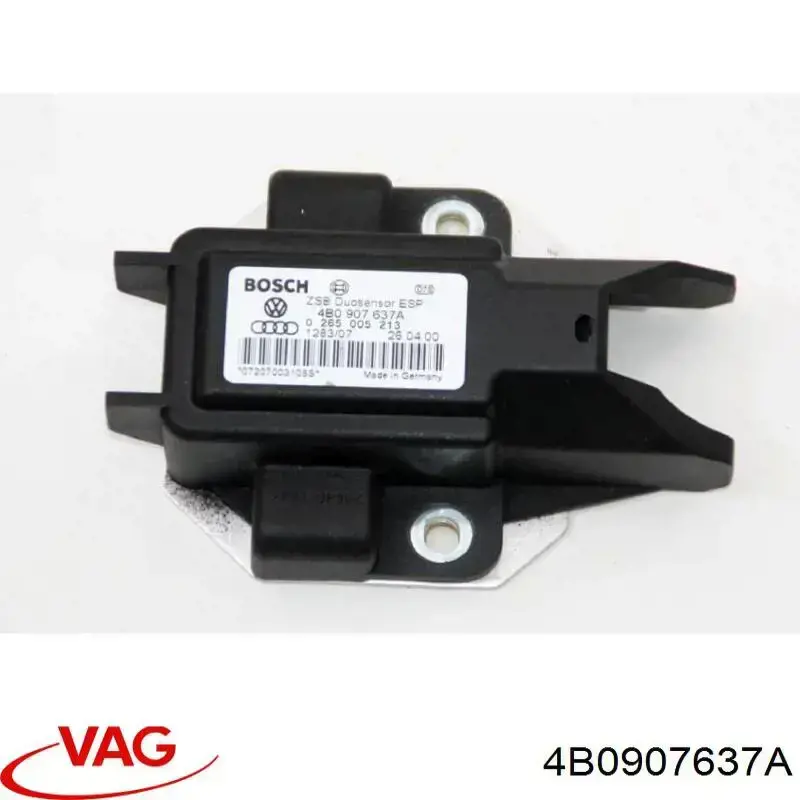 Sensor de aceleración lateral (ESP) VAG 4B0907637A precio, desde 68,24 EUR