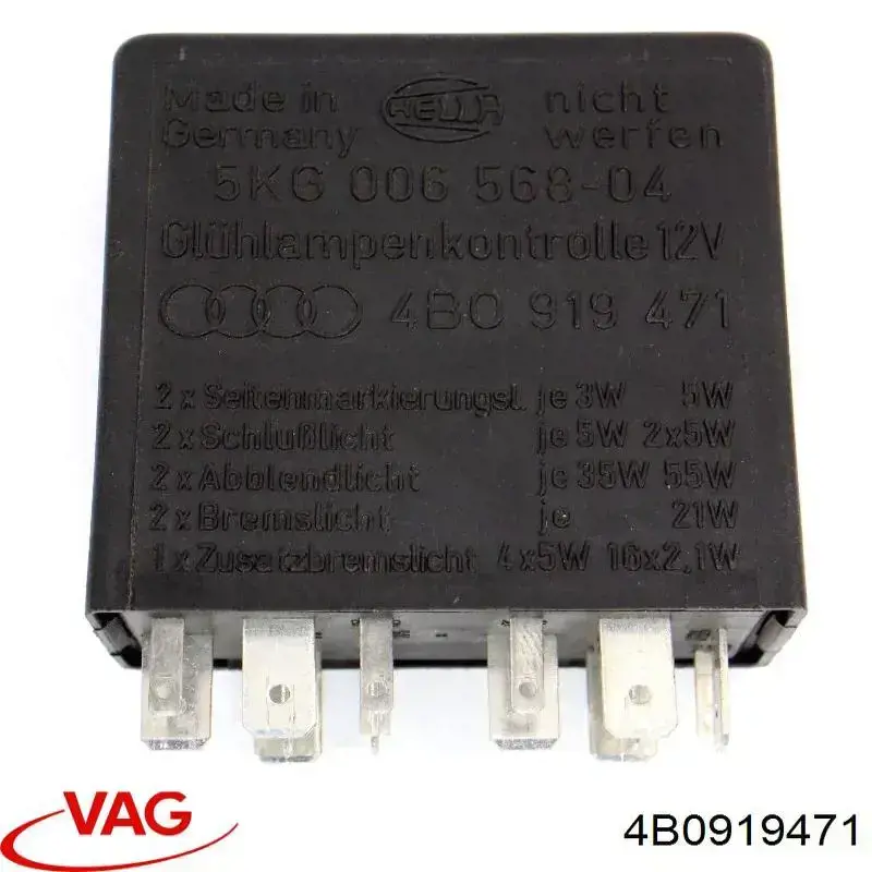 Piloto intermitente VAG 4B0919471 precio, desde 39,20 EUR