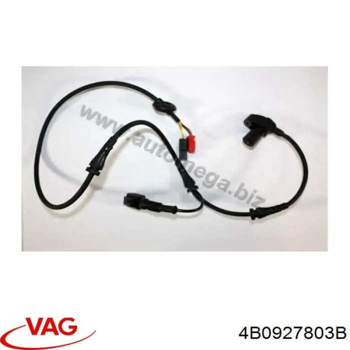 Sensor ABS de rueda delantera VAG 4B0927803B precio, desde 30,42 EUR