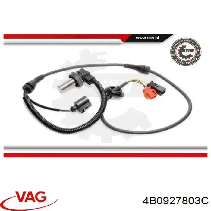 4B0927803C VAG Sensor de rueda abs