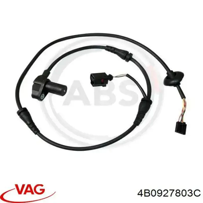 Sensor ABS de rueda delantera VAG 4B0927803C precio, desde 34,91 EUR