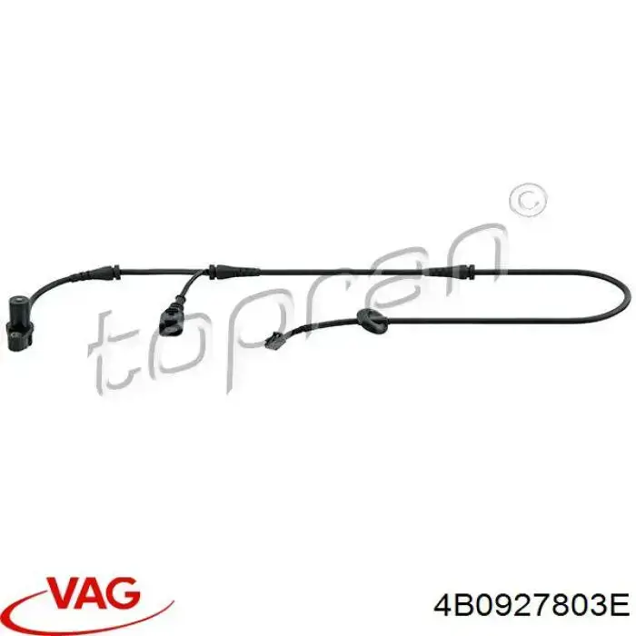 Sensor ABS 4B0927803E VAG