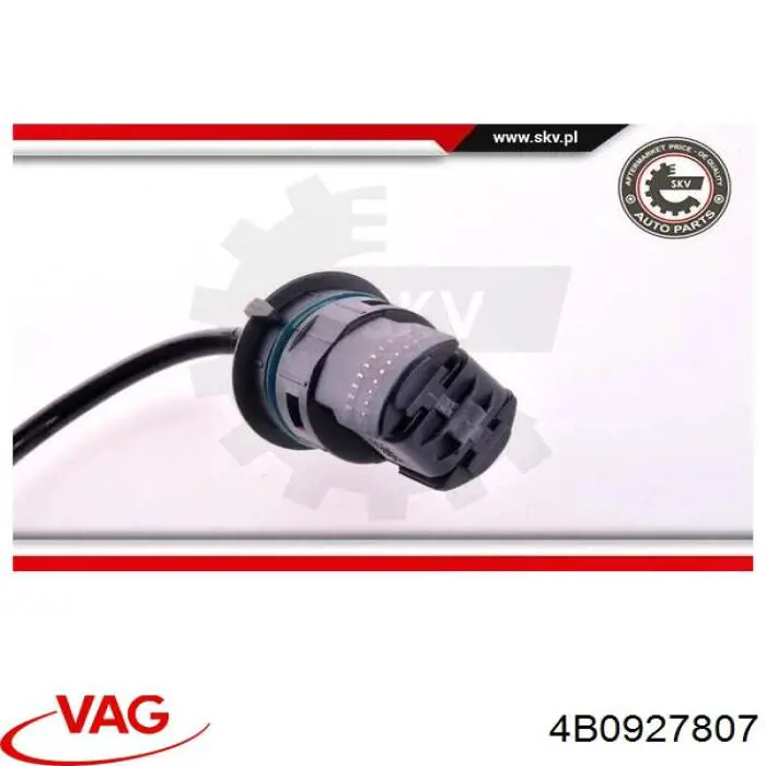 Comprar 4B0927807 VAG Sensor ABS trasero derecho