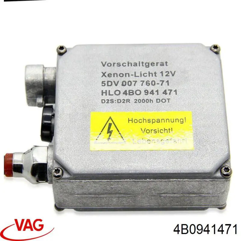 Centralita, faros xenon 4B0941471 VAG