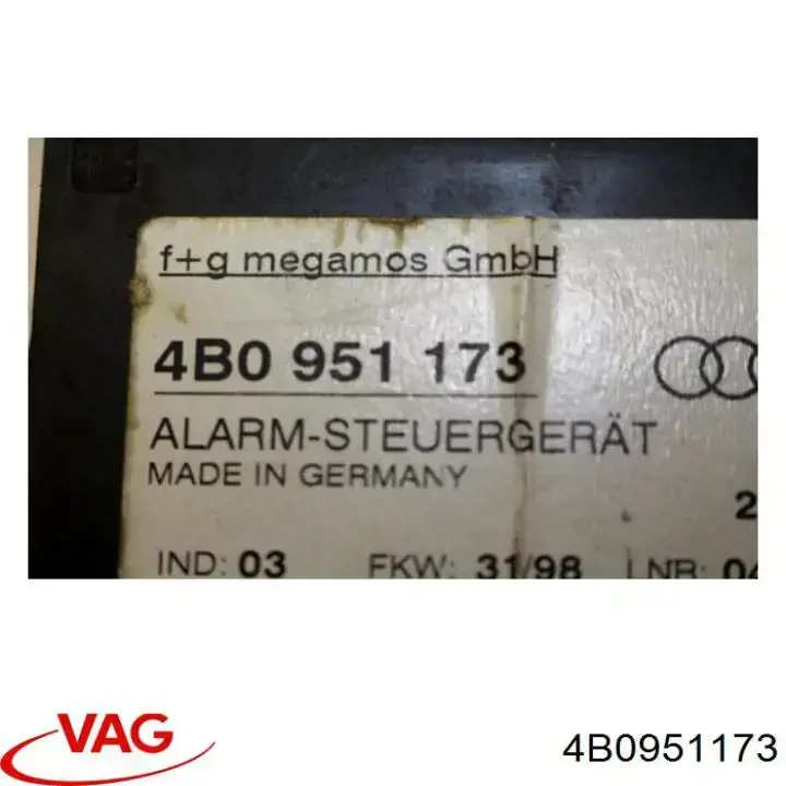 Módulo del detector de movimiento VAG 4B0951173 precio, desde 36,30 EUR
