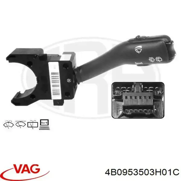 Comprar 4B0953503H01C VAG Conmutador derecho de la columna de dirección