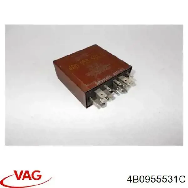 Comprar 4B0955531C VAG Relé de intermitencia del limpiaparabrisas
