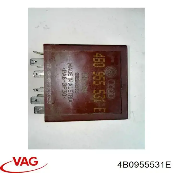 Relé de intermitencia del limpiaparabrisas 4B0955531E VAG