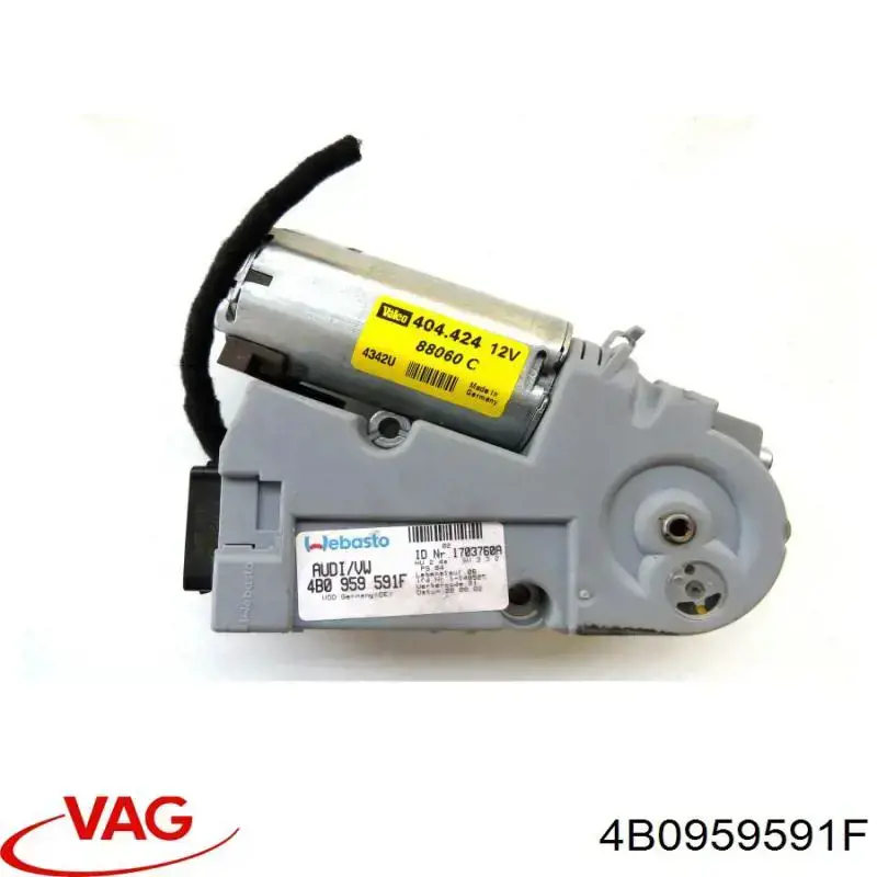 Motor del techo corredizo VAG 4B0959591F precio, desde 117,61 EUR