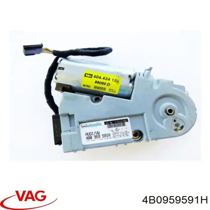 Comprar 4B0959591H VAG Motor del techo corredizo
