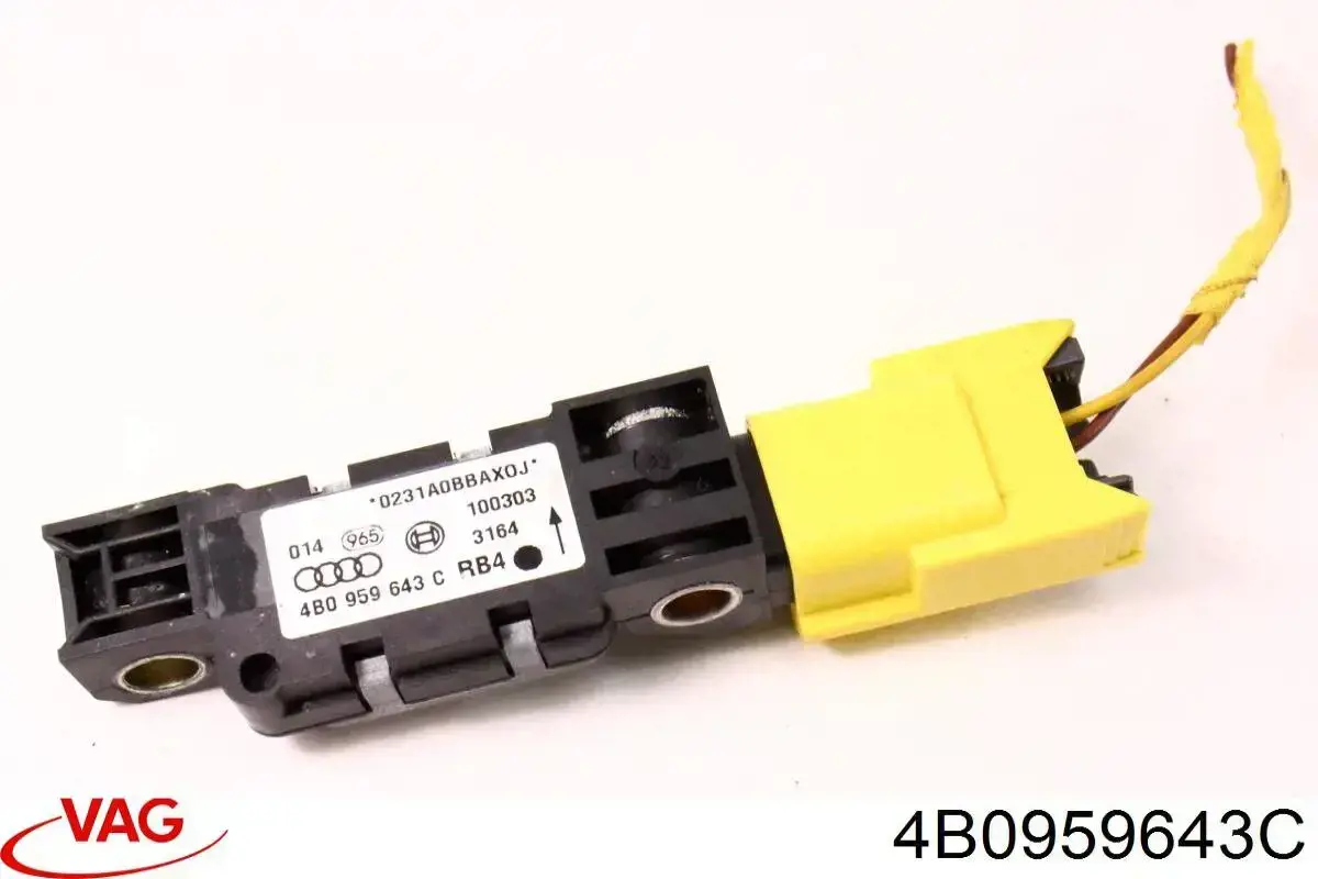 Comprar 4B0959643C VAG Sensor de airbag delantero