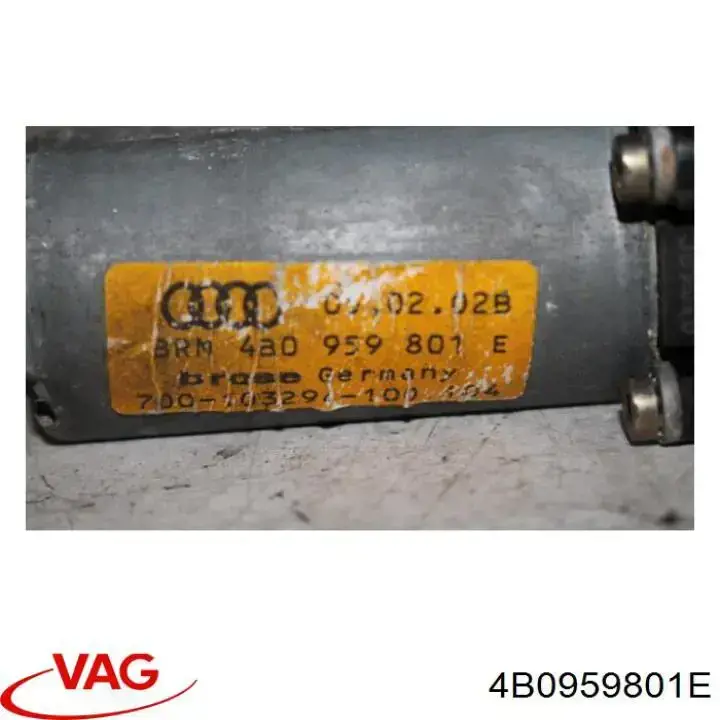 Motor eléctrico, elevalunas, puerta del conductor VAG 4B0959801E precio, desde 62,44 EUR