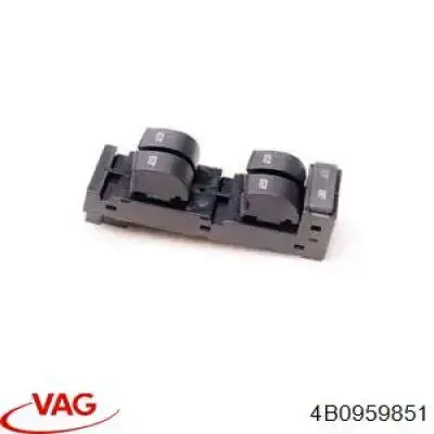 Comprar 4B0959851 VAG Interruptor de elevalunas delantera izquierda