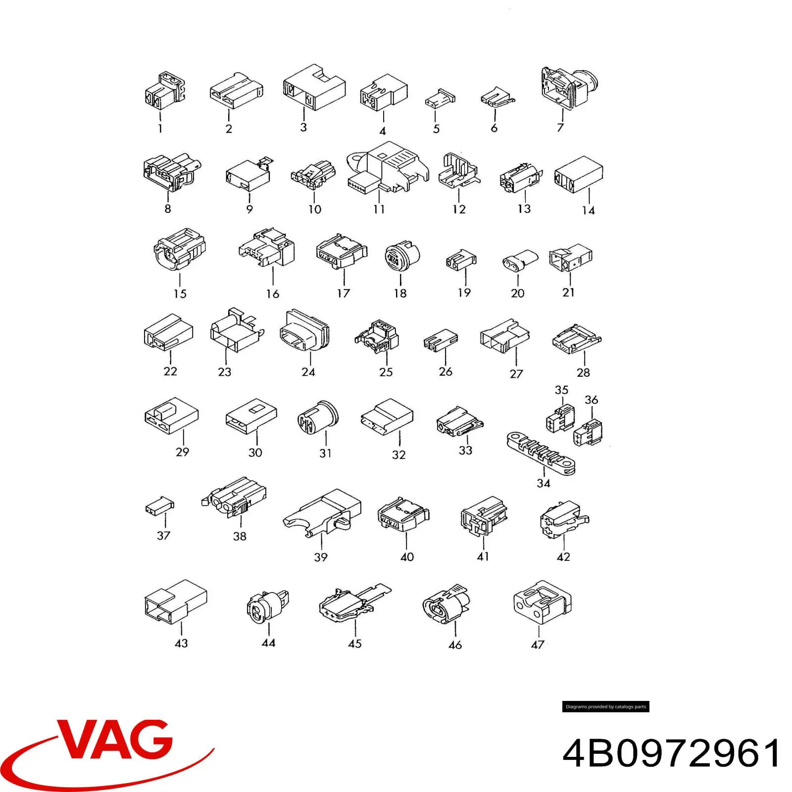 4B0972961 VAG