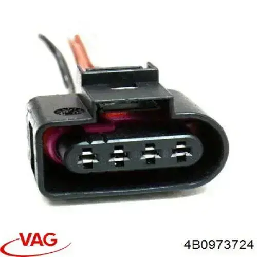 Conector de la bobina de encendido VAG 4B0973724