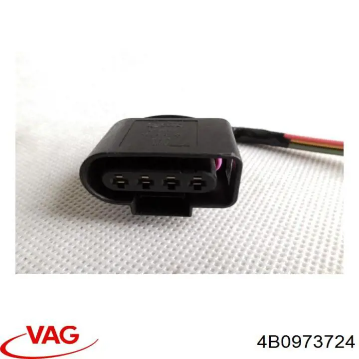 Conector de la bobina de encendido 4B0973724 VAG