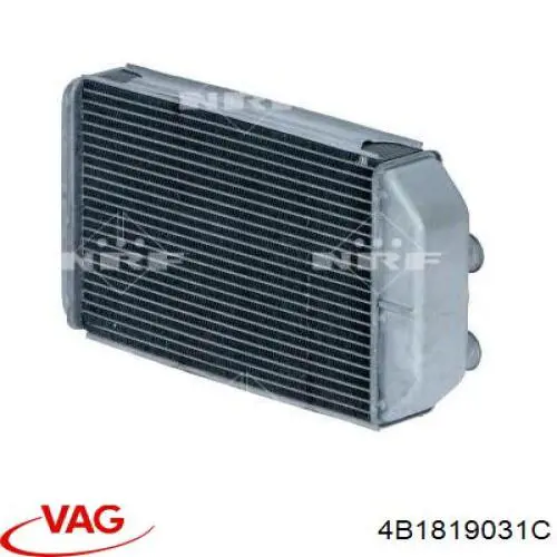 Radiador calefacción 4B1819031C VAG