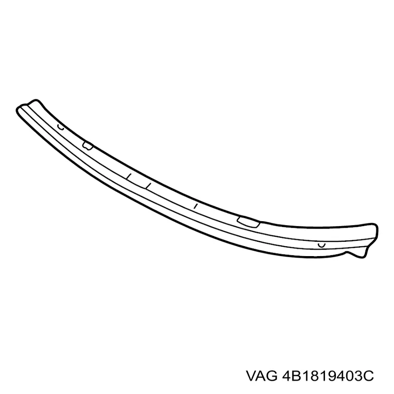 Comprar 4B1819403C VAG Vierteaguas