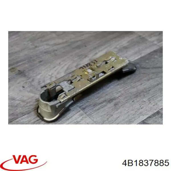 Soporte de manija exterior de puerta trasera izquierda 4B1837885 VAG