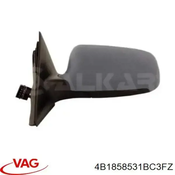 Espejo izquierdo VAG 4B1858531BC3FZ precio, desde 121,49 EUR