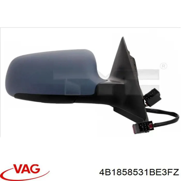 4B1858531BE3FZ VAG Espejo retrovisor izquierdo