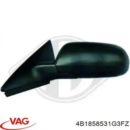 Espejo retrovisor izquierdo 4B18585313FZ VAG