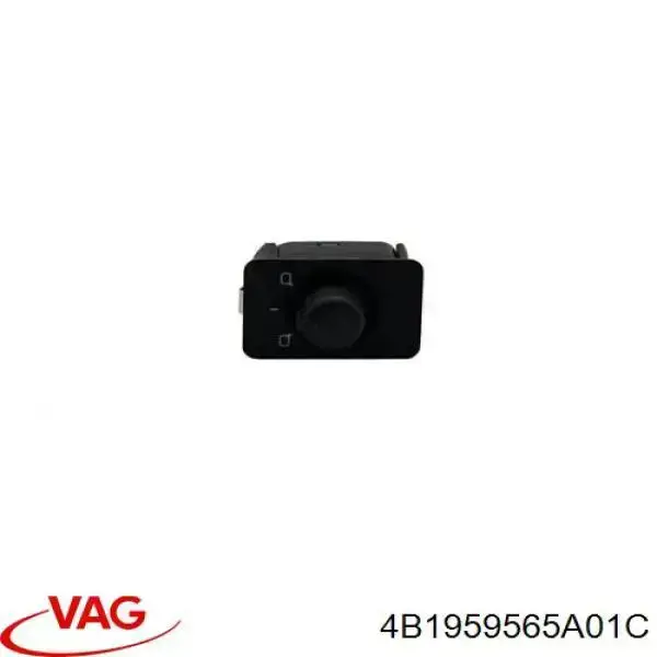 Módulo de espejos retrovisores, consola central 4B1959565A01C VAG