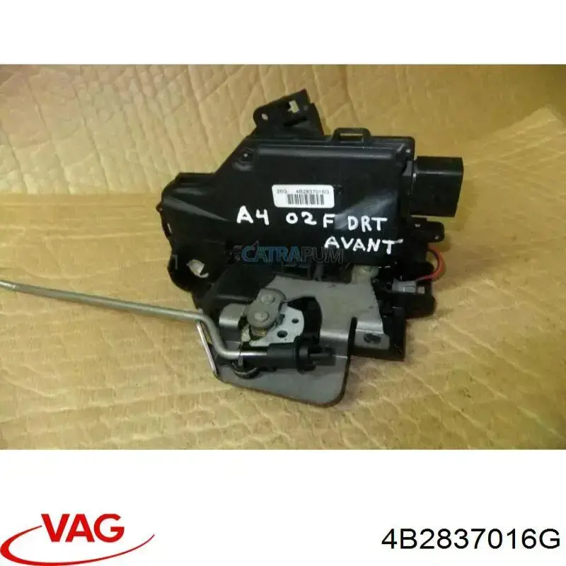 Comprar 4B2837016G VAG Cerradura de puerta delantera derecha