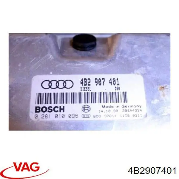Módulo de control del motor VAG 4B2997401X