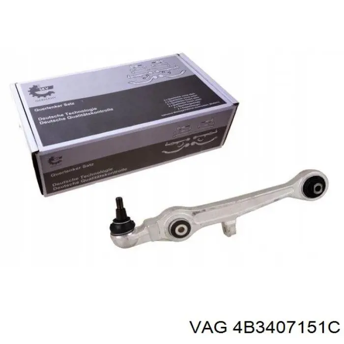 Brazo inferior izquierdo/derecho de suspensión delantera VAG 4B3407151C
