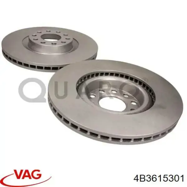 Comprar 4B3615301 VAG Freno de disco delantero