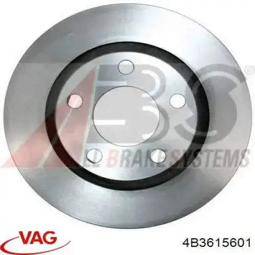 Comprar 4B3615601 VAG Disco de freno trasero